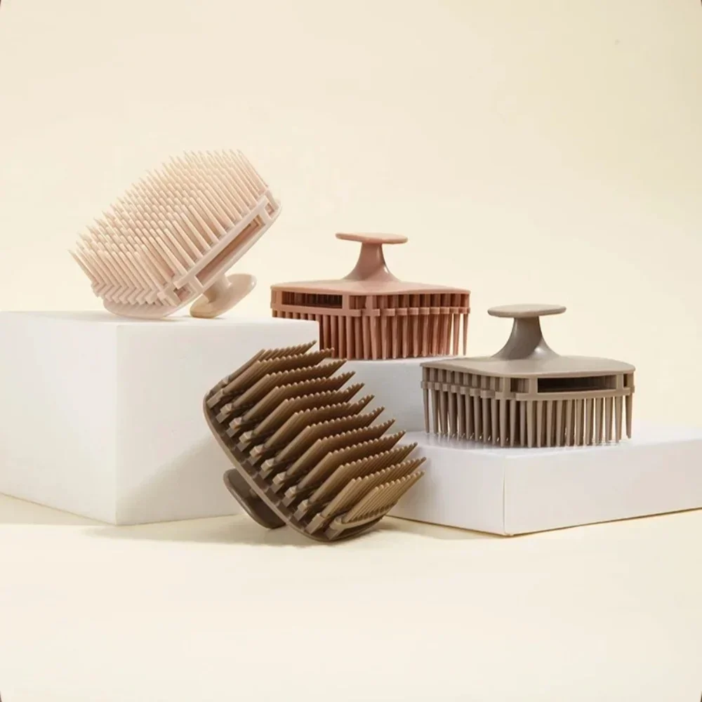 Miękka silikonowa szczotka do  – Hair Care Dandruff recenzja i cena