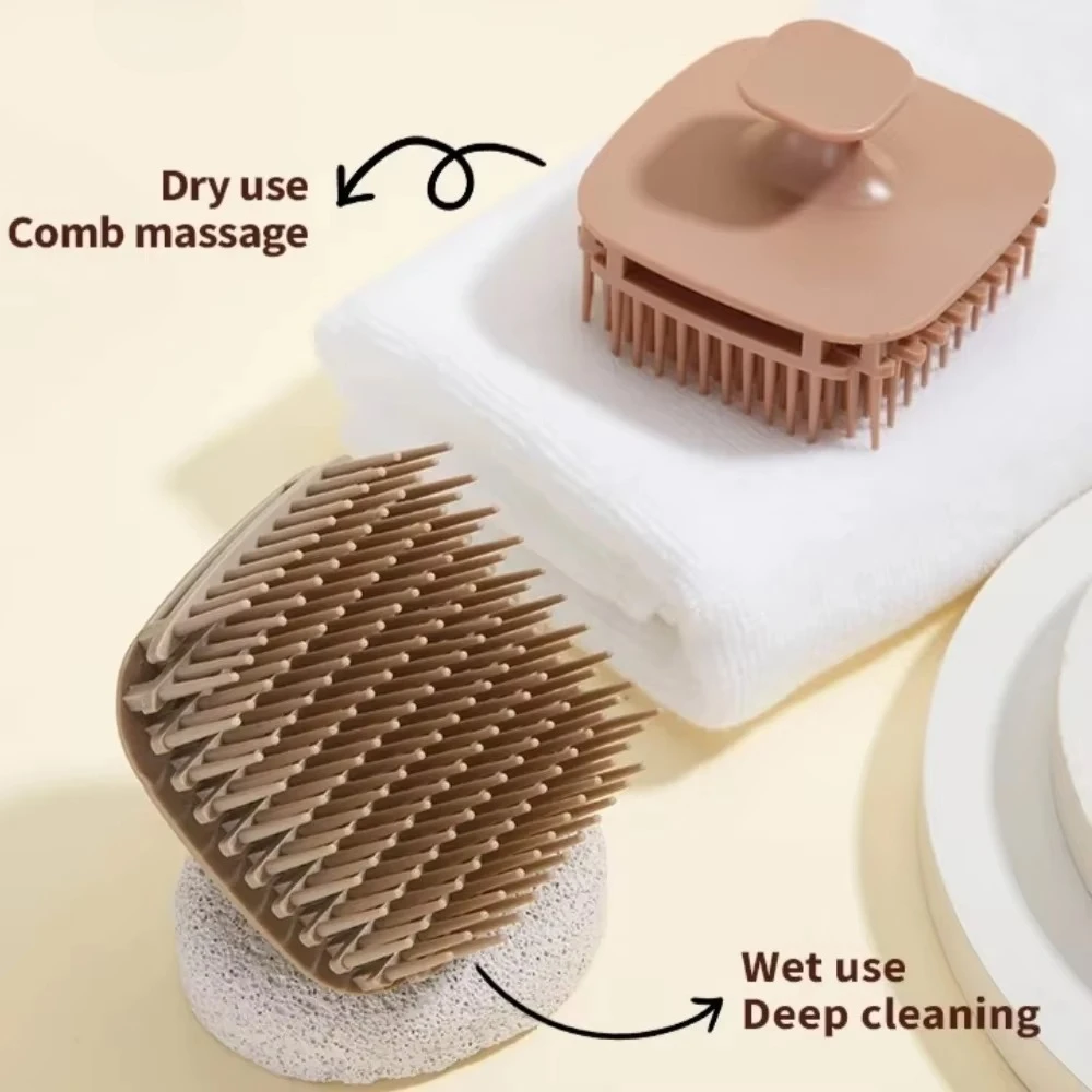 Miękka silikonowa szczotka do  – Hair Care Dandruff recenzja i cena